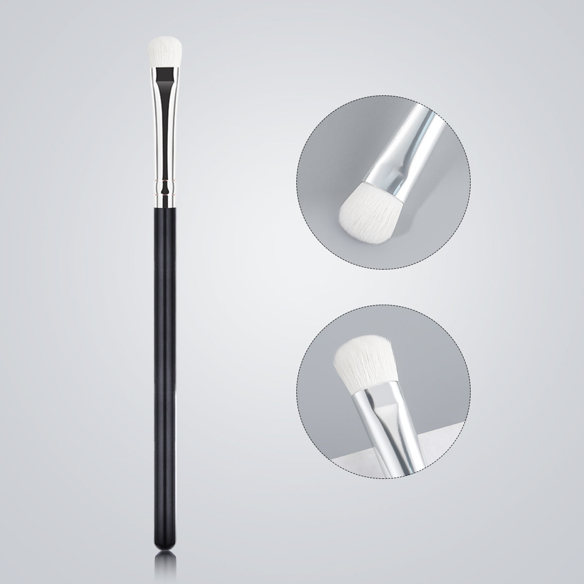 RONSHADOW Crease Blender Brush Hooded Eye Hero | 10-Second Smoke & Vanish Technique