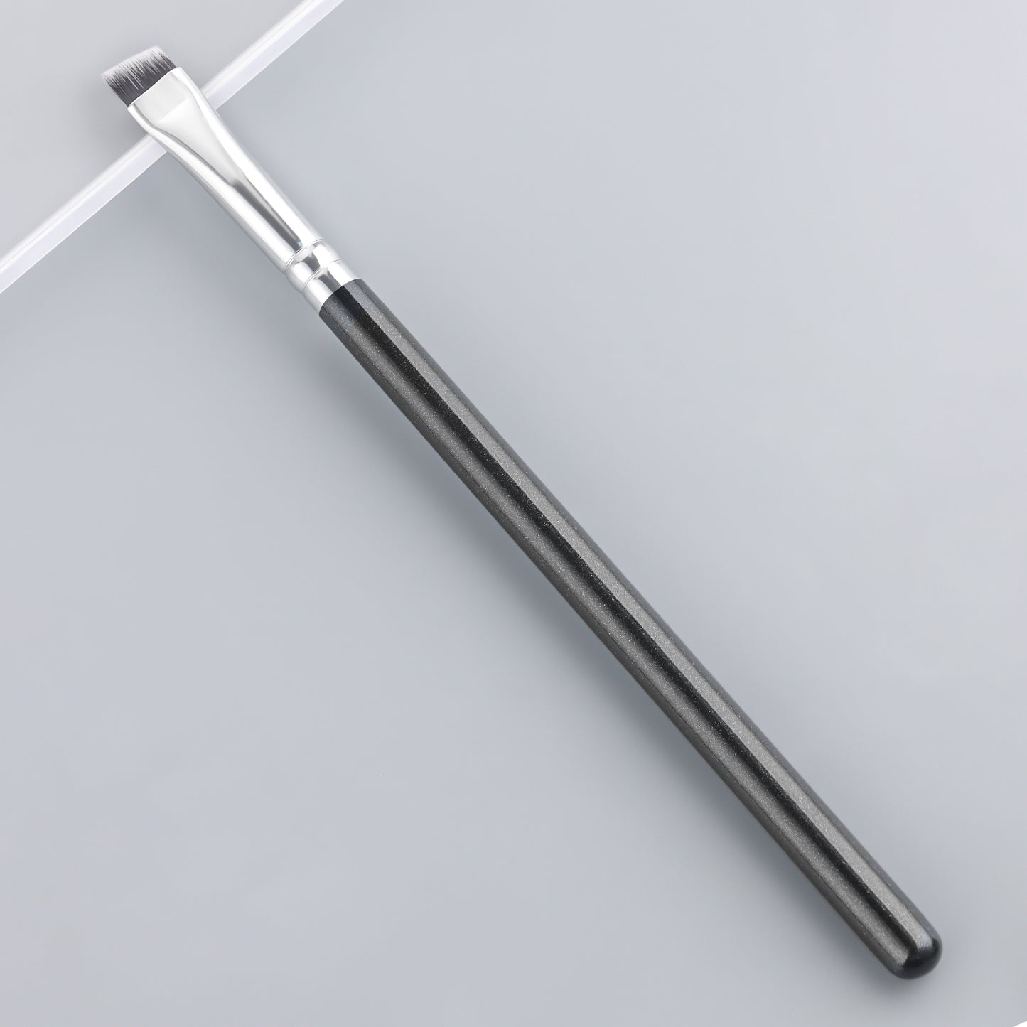 Ronshadow Sharp Eyebrow Brush - High-Quality Wooden Handle Makeup Brush for Smooth Eyebrows