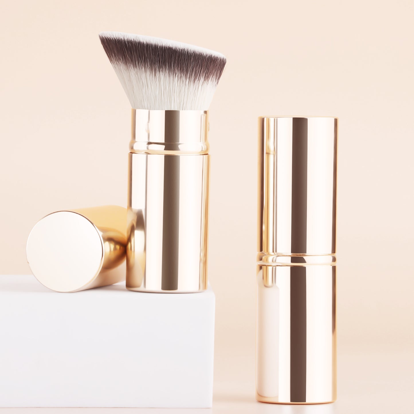 RONSHADOW Slant & Slide Retractable Brush