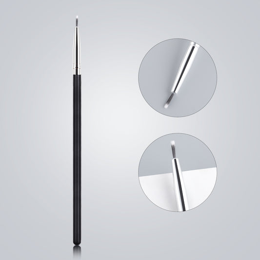 Ronshadow Fine Eyeliner Brush - Precision Eye Makeup Tool with Wooden Handle
