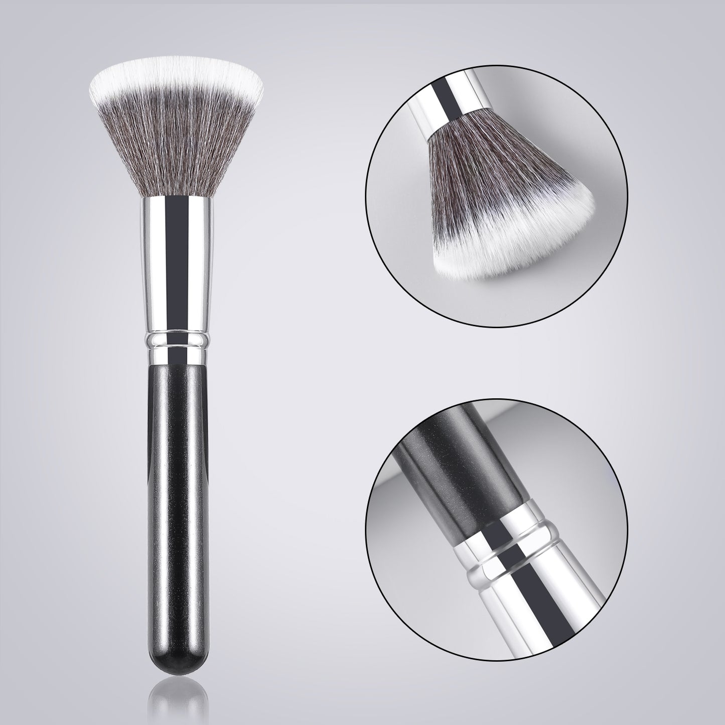 RONSHADOW Stippling Brush Your Frosted Blush Soulmate | Banish Patchy Cheeks in 3 Seconds Flat