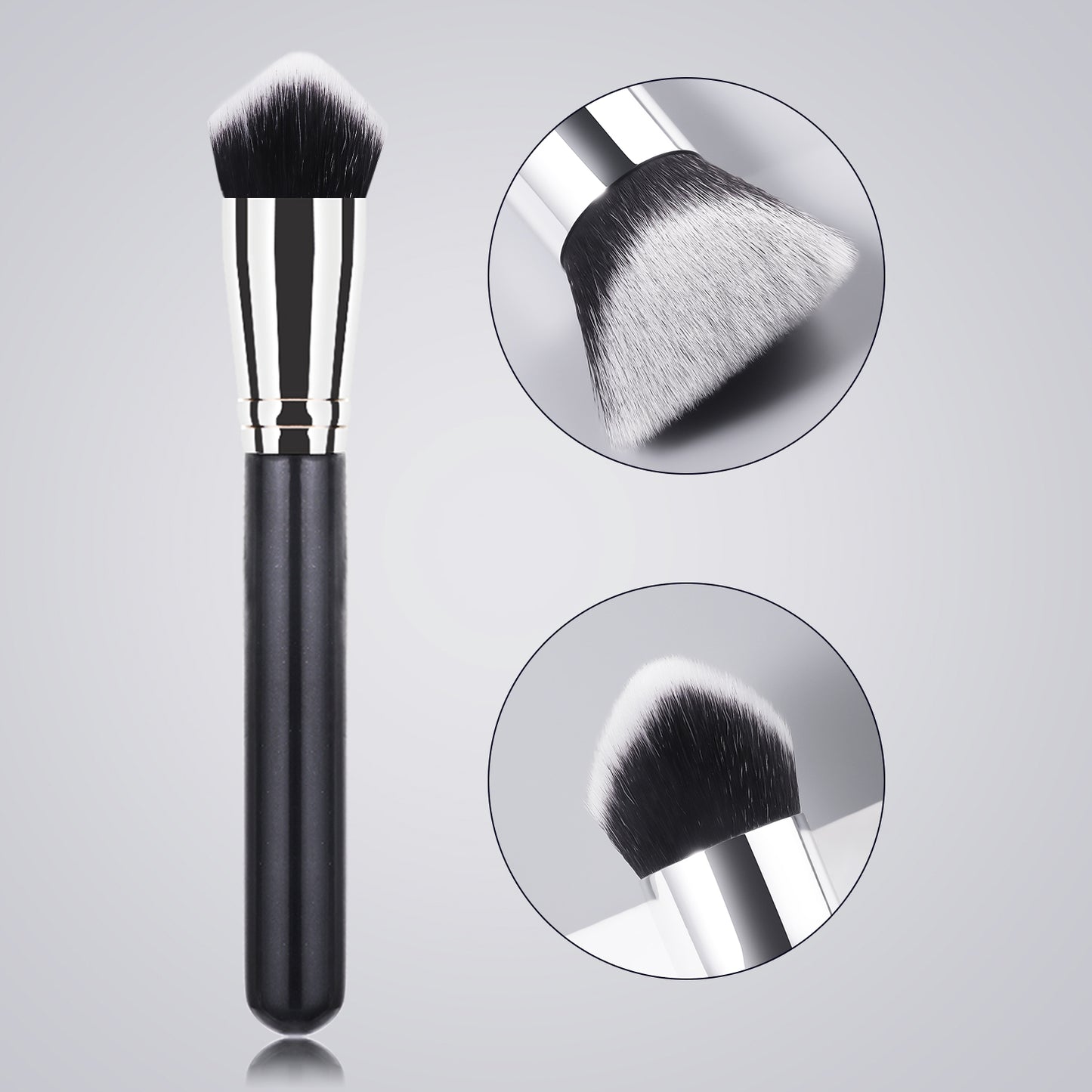 RONSHADOW Tri Edge Contour & Conceal Brush  Your Flawless FaceSculpting Secret