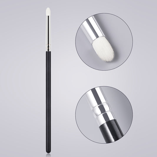 RONSHADOW Precision Blending Brush | High-Quality Wood-Handle Makeup Brush | Detail Blending Beauty Tool