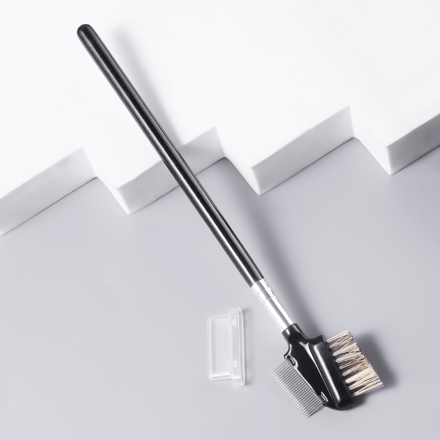 RONSHADOW DoubleEnded Brow & Lash Brush  Precision Styling for Flawless Arches & Fluffy Lashes