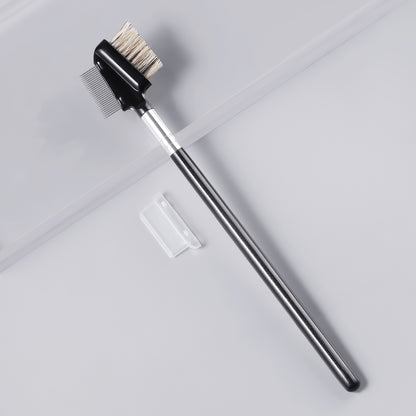 RONSHADOW DoubleEnded Brow & Lash Brush  Precision Styling for Flawless Arches & Fluffy Lashes