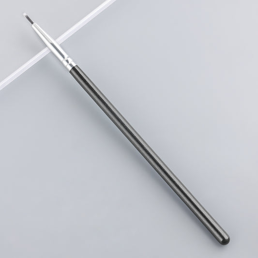 Ronshadow Fine Eyeliner Brush - Precision Eye Makeup Tool with Wooden Handle