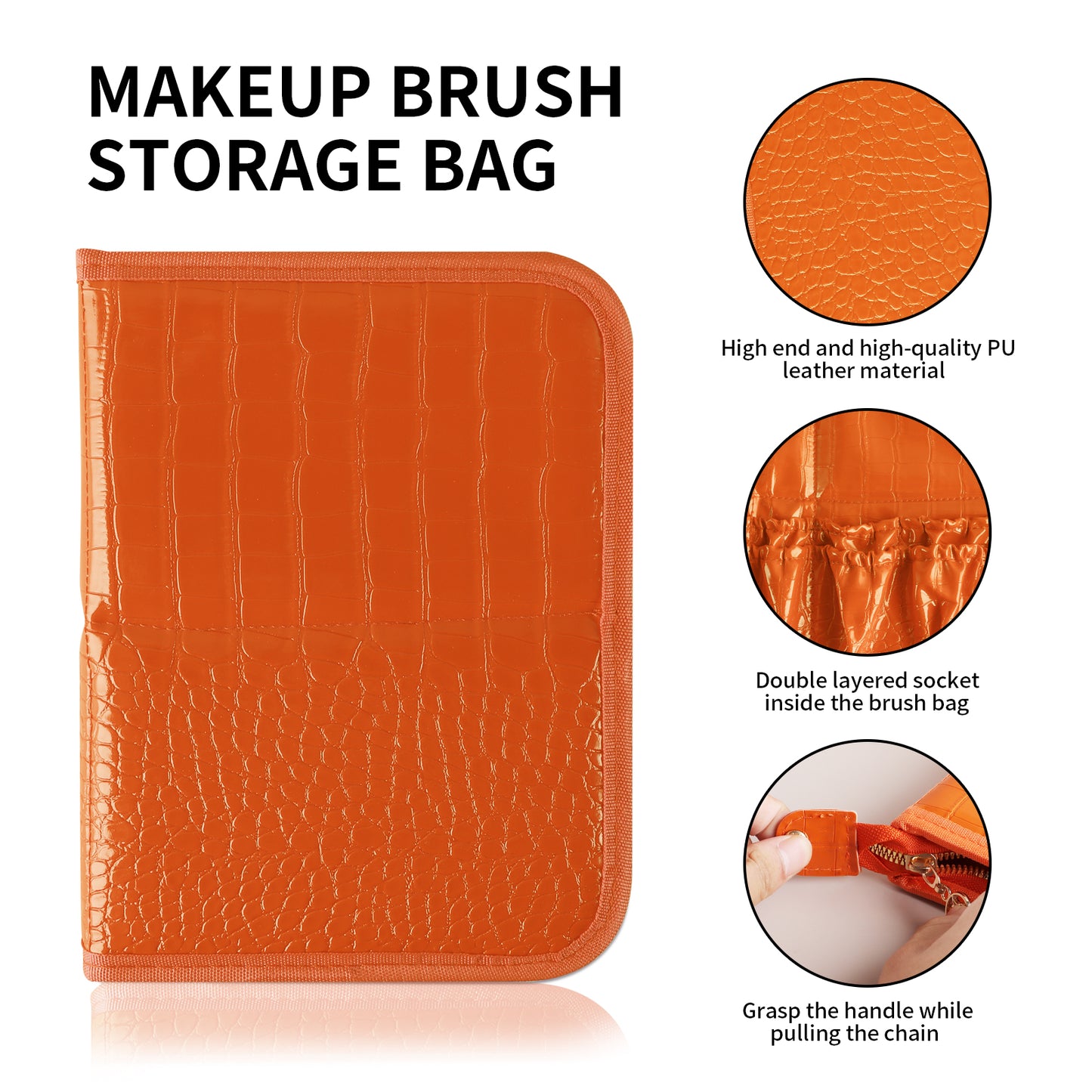 RONSHADOW Foldable Brush Roll | The Perfect Combination of Luxury and Lifestyle