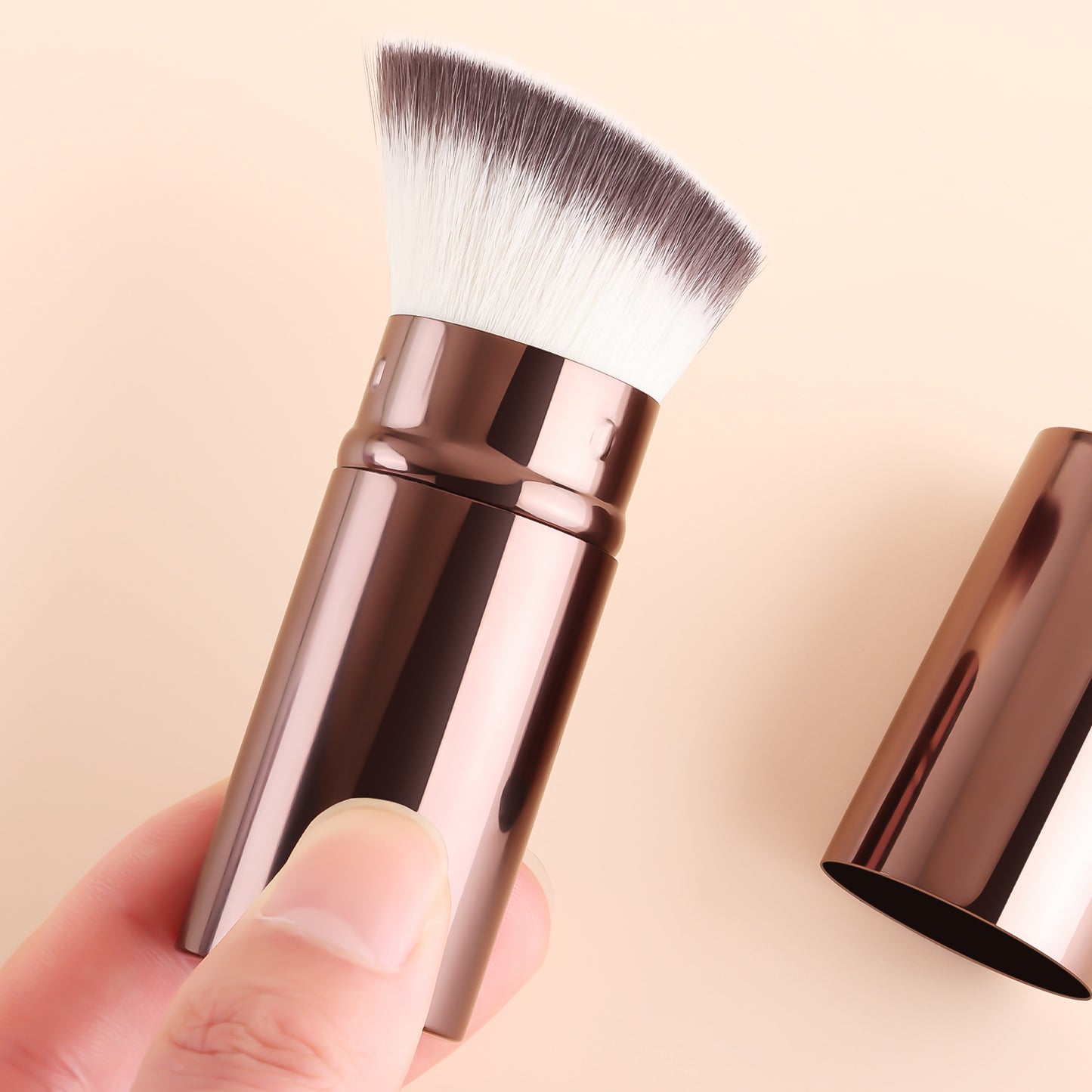 RONSHADOW Slant & Slide Retractable Brush