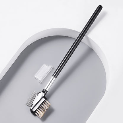 RONSHADOW DoubleEnded Brow & Lash Brush  Precision Styling for Flawless Arches & Fluffy Lashes