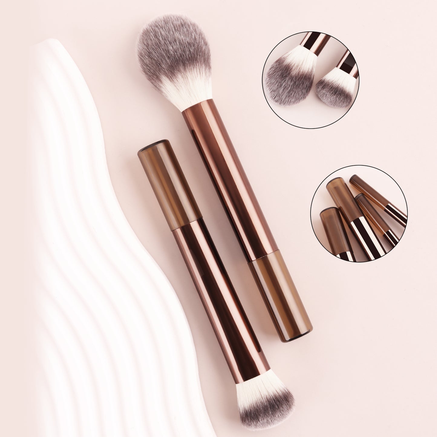 13-Piece Complete Makeup Kit | Multi-Functional Brushes, Sponge & Puff for Foundation, Eyeshadow & Contour | All-in-One Professional Cosmetic Tools for Women