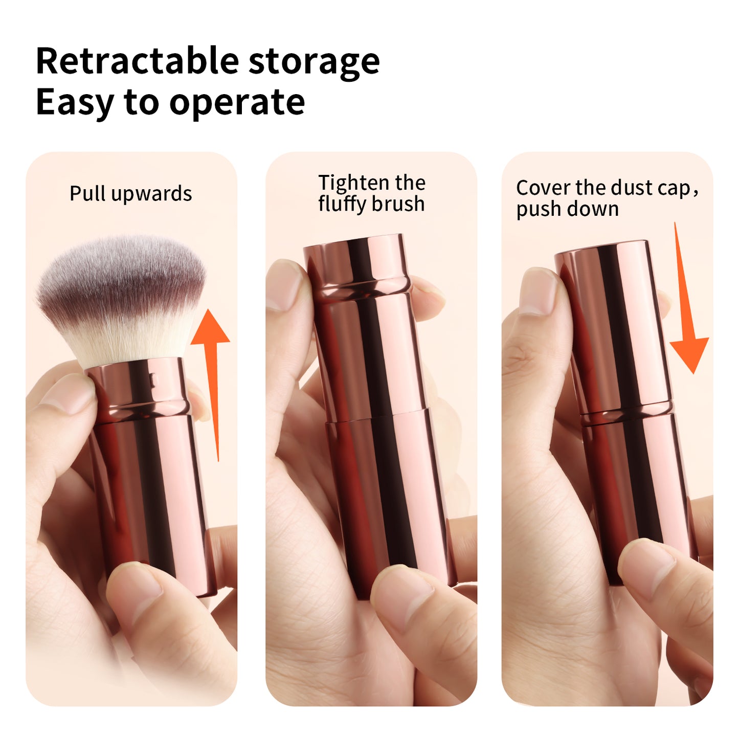 RONSHADOW 2-IN-1 RETRACTABLE FACE BRUSH