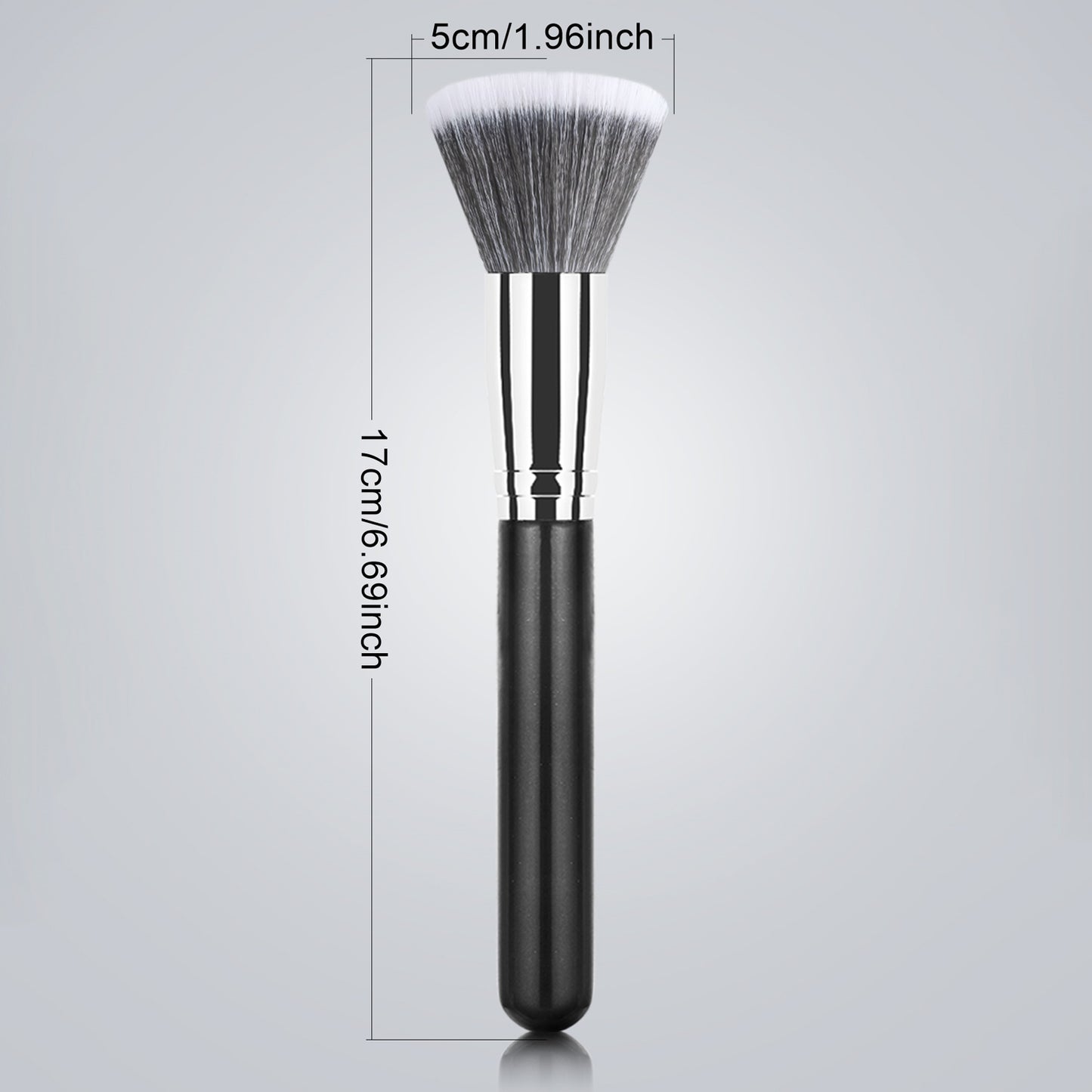 RONSHADOW Stippling Brush Your Frosted Blush Soulmate | Banish Patchy Cheeks in 3 Seconds Flat