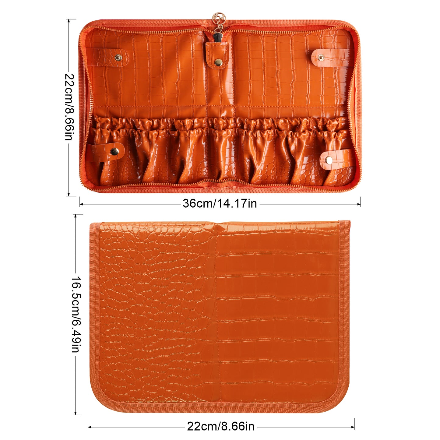 RONSHADOW Foldable Brush Roll | The Perfect Combination of Luxury and Lifestyle