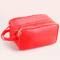 RONSHADOW Textured Embossed Makeup Bag | A Portable Luxury Beauty Toolkit