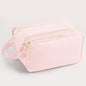 RONSHADOW Textured Embossed Makeup Bag | A Portable Luxury Beauty Toolkit